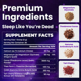 Magnesium Hot Chocolate Killswitch Nootropics Brain & Sleep Support Supplement - Calming Magnesium Powder Promotes Restful Nights & Productive Days - Real Cacao, Sugar-Free, Made in USA