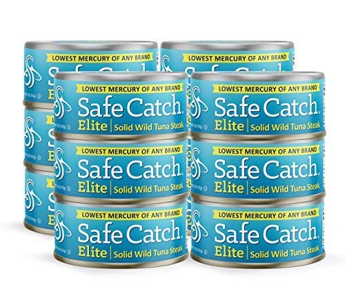 Safe Catch Elite Solid Wild Tuna Steak 5 oz Can 