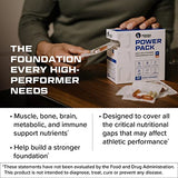 Designs for Sport Vitamin Packs - NSF Certified for Sport Power Pack with Daily Multivitamin, Fish Oil Omega-3, Magnesium Glycinate & Vitamin D3 + K - Professional Workout Supplements (30 Packets)