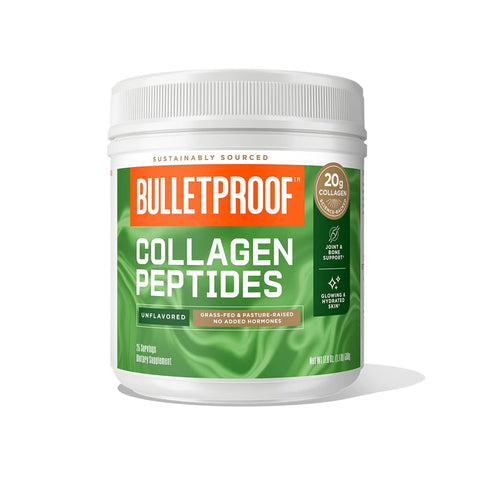 Bulletproof Unflavored Collagen Protein Powder, 17.6 Ounces, Grass-Fed Collagen Peptides and Amino Acids for Healthy Skin, Bones and Joints
