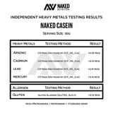 NAKED nutrition Naked Casein - 1Lb Micellar Casein Protein - Bulk, GMO-Free, Gluten Free, Soy Free, Preservative Free - Stimulate Muscle Growth - Enhance Recovery - 15 Servings