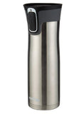 Contigo Autoseal West Loop Vacuum-Insulated Travel Mug, 20 Oz, Stainless Steel