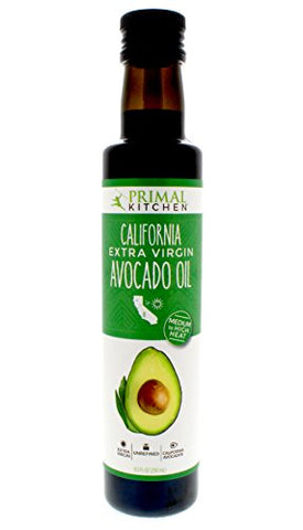 Primal Kitchen - California Extra Virgin Avocado Oil, Whole30 Approved, Paleo Friendly and Cold Pressed (8.45 oz)