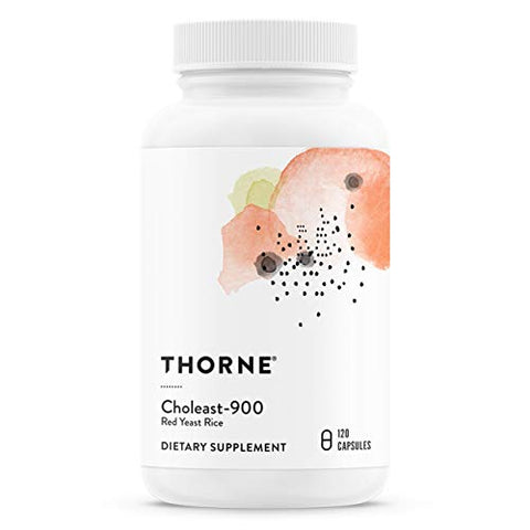 Thorne Choleast-900 - 900 mg Red Yeast Rice Extract - 120 Capsules