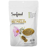 Sunfood Superfoods Bee Pollen Granules - Raw, Wild-Crafted - High Intensity Superfood Rich in Vitamins - Complete Protein Source - 100% Pure - Non-GMO - Gently Dried - 8 oz Bag
