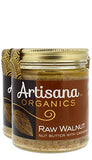 Artisana Organics - Walnut Butter with Cashews, Two Ingredients Handmade Rich and Thick Spread, USDA Organic Certified and Non-GMO (2-Pack, 8 oz)