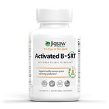 Jigsaw Health Activated B Complex w/SRT - Supports Healthy Energy, Contains B1, B3, B5, B6, B12, and Folate Highly Absorbable - 120 Count
