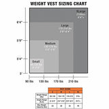 Hyperwear Hyper Vest PRO Unisex 10-Pound Adjustable Weighted Vest for Fitness Workouts, Medium, Grey