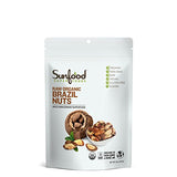Sunfood Brazil Nuts, 8oz, Raw, Organic