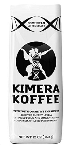 Kimera Koffee - Nootropic Infused Ground Coffee - High Altitude Single Estate (12oz)