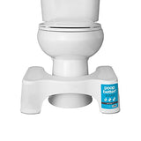 Squatty Potty The Original Bathroom Toilet Stool, White, 7"