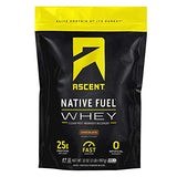 Ascent Native Fuel Whey Protein Powder - Chocolate - 2 lbs