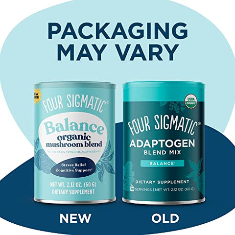 Adaptogen and Mushroom Blend Balance Mix by Four Sigmatic | Adaptogen ...