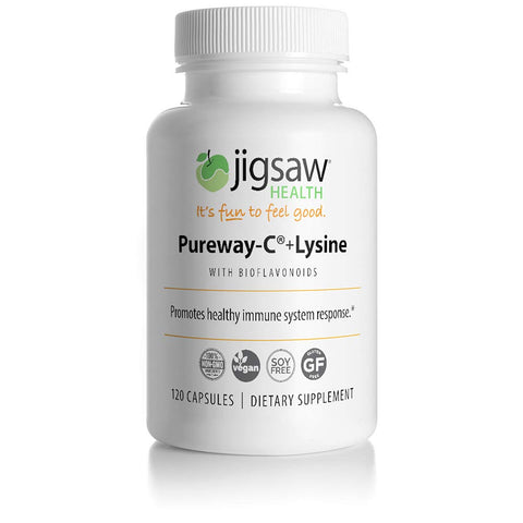 Jigsaw Health - Pureway-C + Lysine with Bioflavonoids - 120 Count