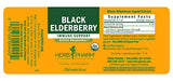 Herb Pharm Certified Organic Black Elderberry Extract for Immune System Support - 1 Ounce