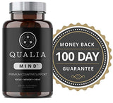 NEUROHACKER COLLECTIVE Qualia Mind Nootropics | Top Brain Supplement Capsule for Memory, Focus, & Concentration with Ginkgo biloba, Alpha GPC, Bacopa monnieri, DHA & More (154 Ct)