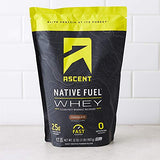 Ascent Native Fuel Whey Protein Powder - Chocolate - 2 lbs