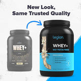 Legion Whey+ Vanilla Whey Isolate Protein Powder from Grass Fed Cows - Low Carb, Low Calorie, Non-GMO, Lactose Free, Gluten Free, Sugar Free. Great for Weight Loss & Bodybuilding, 30 Servings…