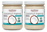 Nutiva Organic Coconut Manna from Fresh, non-GMO, Sustainably Farmed Coconuts, 15-Ounce (Pack of 2)