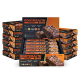 BodyHealth Bar: A Protein Energy Snack (Cocoa-Brownie Flavor, 12pk) with 10g of protein | Plant Based MCT's | Superfood Blend | Vegan | 1000mg PerfectAmino per bar!