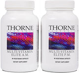 Thorne Research - Multi-Vitamin Elite - A.M. and P.M. Formula to Support a High-Performance Nutrition Program - NSF Certified for Sport - 180 Capsules