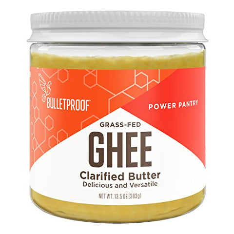 Bulletproof Grass-Fed Ghee, Quality Fat from Pasture-Raised Cows (13.5 Ounces)