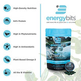 ENERGYbits Purest Spirulina Algae Tablets Organically Grown, Non-GMO, vegan, paleo, ketogenic, raw. One ingredient- 100% pure green Spirulina Plantensis, Bag of 1,000 tabs