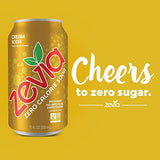 Zevia Zero Calorie Soda, Rainbow Variety Pack, Naturally Sweetened Soda, (24) 12 Ounce Cans; Cola, Ginger Root Beer, Cream Soda, Black Cherry, Dr. Zevia, Orange, Grape, and More Sugar Free Favorites