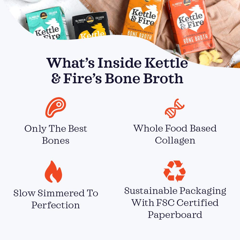 Bone Broth Variety Pack Beef And Chicken By Kettle And Fire Keto Die Xrlifestyles