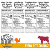 Serenity Kids Baby Food, Organic Savory Veggies and Ethically Sourced Meats Variety Pack, For 6+ Months, 3.5 Ounce Pouch (8 Pack)
