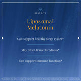 Quicksilver Scientific Liposomal Melatonin - Sleep, Jet Lag & Immune Support + Phospholipid Technology for Superior Absorption + Customizable Dosing, Soy-Free (1 Ounce, 30 Milliliters)